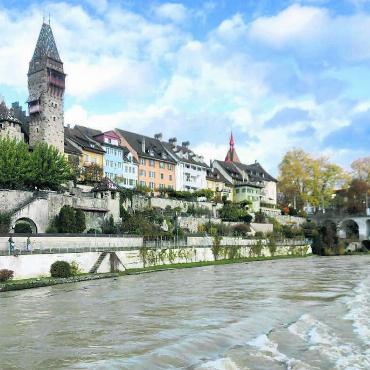 «Das ist nicht mehrheitsfähig» - Stürmische Tage: Nicht nur die tobenden Wogen der Reuss versprechen Turbulenzen in diesem Spätherbst. Auch anlässlich der Budget-«Gmeind» Ende November dürfte es in Bremgarten ziemlich zur Sache gehen. Bild: Marco Huwyler