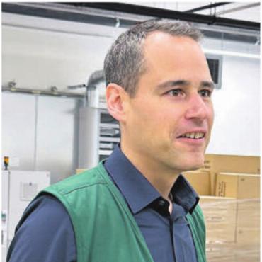 «Hier kann man sich verlaufen» - André Brühlmann, Leiter des Logistikzentrums Villmergen.