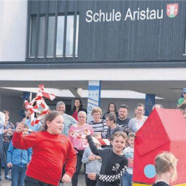 Die steigenden Schülerzahlen, wie am Beispiel der Schule in Aristau, sind ein massgeblicher Kostenfaktor. Bild: Archiv