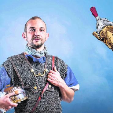 Tierisches Vergnügen - Den Römern und den damaligen Tieren auf der Spur – so das Motto des Eröffnungsfestes des Legionärpfades Vindonissa. Bild: Museum Aargau