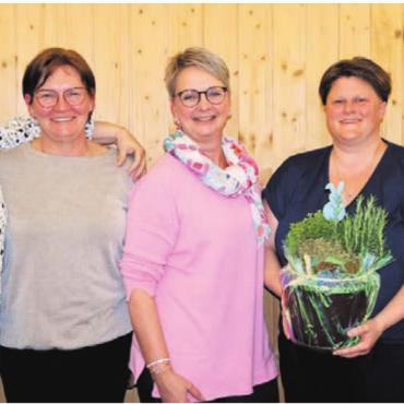 Vielfältiges Jahr - Der aktuelle Vorstand, von links: Mirjam Staub, Rosane Müller, Claudia Merk, Désirée Weingartner, Lisbeth Wilmes. Bild: zg