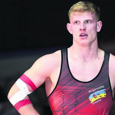 Er kam, sah und siegte - Zwischen zwei internationalen Turnieren noch kurz einen Kampf in der Mannschaftsmeisterschaft mit 4:0 gewonnen: Christian Zemp. Bild: Archiv/awa