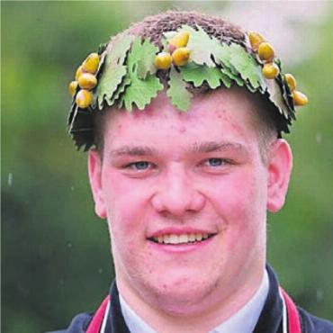 «Schönster Tag im Schwingerleben» - Neukranzer: Niklas Stocker, Boswil. Bild: zg