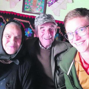 Füsse tun längst nicht mehr weh - Die junge Freiämterin erlebt auf ihrer Reise ganz viel Gastfreundschaft.
