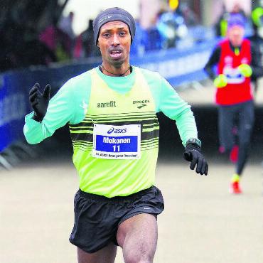 Ex-Sieger und Olympioniken - Tefera Mekonen lief 2018 zum Sieg beim Reusslauf. Der Äthiopier ist ein Dauerteilnehmer und wird wieder im Favoritenfeld sein. Bild: Archiv/awa