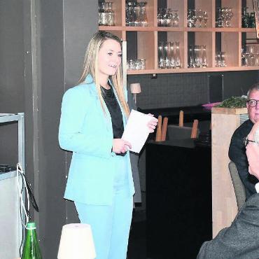 Die selbstlose Lebensretterin - Salome Widmer begeisterte mit ihrem Vortrag die Mitglieder von Rotary Freiamt. Bilder: dm/pd