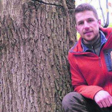 Nachhaltigkeit ohne Dogmatik - Linus Staubli engagiert sich für den Wald und die regionale Holznutzung. Archivbild: tst