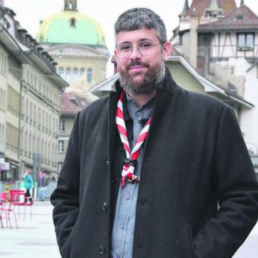 Für das Leben geschult - Wichtige Nähe zum Parlament: Viele Interessengruppen haben ihren Hauptsitz in Bern. So auch die Pfadibewegung Schweiz, an deren Spitze Philippe Keller steht. Bild: Celeste Blanc