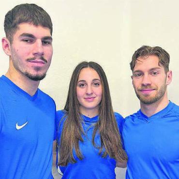 Zweiter Anlauf für ersten Sieg - Werden an der Heroes Fight Night in Aarau kämpfen (von links): Fion Jupolli, Alessia Ciaco, Roy Cipriano. Bild: zg