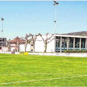 Bärenmatte-Projekt dreiteilen - Turnhalle, Kunstrasen und Tiefgarage sollen beim Bärenmatte-Projekt getrennt behandelt werden. Dies fordern die SP und Läbigs Bremgarte. Bild: zg
