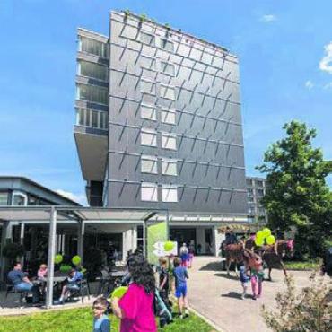 «Wir sind überwältigt» - Festanlass: das neue Haus «Allegra».