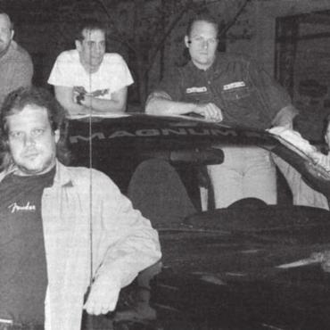 Fünf Bremgarter stürmen Europas Charts - Haben Freude über die Nominierung als Europas Country Band des Jahres: (v.l.) Rolf Meier, Renato Rocchinotti, Giuseppe Basile, Marc Zwicky und Eugeniu Marian. Bild: Archiv