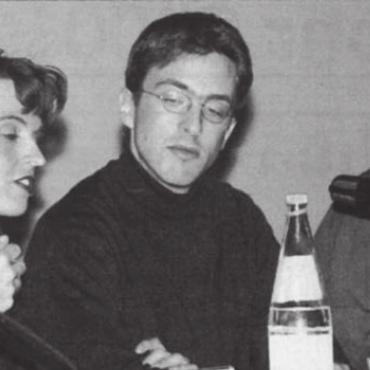 Einsätze für Lehrstellen - Nationalrätin Doris Leuthard und SP-Schweiz-Vorstandsmitglied Daniel Furter  (rechts) diskutierten unter der Leitung von Philip Gehri in der Aula der Kanti Wohlen. Bild: Archiv