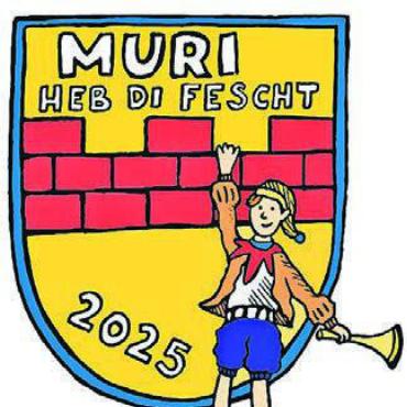 Ein Dorf soll sich festhalten - So sieht das Logo und entsprechend auch die Plakette des Fasnachtsumzugs aus.