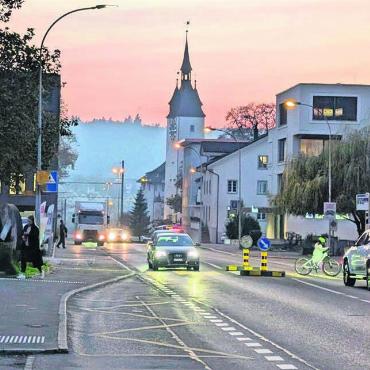 Die Zürcherstrasse mit ihren verschiedenen Verkehrsteilnehmern soll künftig auch sicherer werden. Bilder: Marco Huwyler
