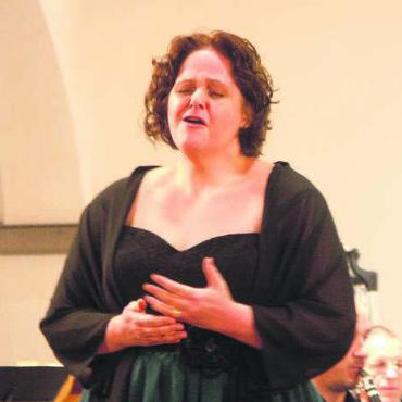 Emotionen transportieren - Die Sopranistin Corinne Sutter.
