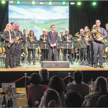 Brass und Passion vereint - Die Musikgesellschaft Mühlau freut sich, ihr Können am Jahreskonzert zu präsentieren.
Bild: zg