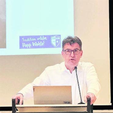 Weg frei für Liquidation - Liquidator André Richner verspricht, dass «saubere Sache» gemacht wird. In einem Jahr soll die FC Wohlen AG definitiv Geschichte sein. Bild: spr/Archiv