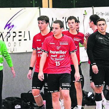 Niederlage nach Neustart - Enttäuschung beim TV Muri. Bild: jl