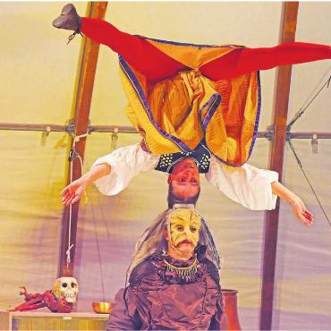Zauberhaftes Zirkusmärchen - Action, gepaart mit Märchen und Zirkus: Das bieten «Nicole und Martin». Bild: zg