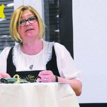 Cornelia Schmid führte souverän durch die Versammlung. Bilder: Chregi Hansen