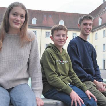 Der nächste, logische Schritt - Geballtes Murianer Musiktalent, von links: Jael Bircher, Felix Zimmermann und Andreas Meienberg. Bild: Annemarie Keusch