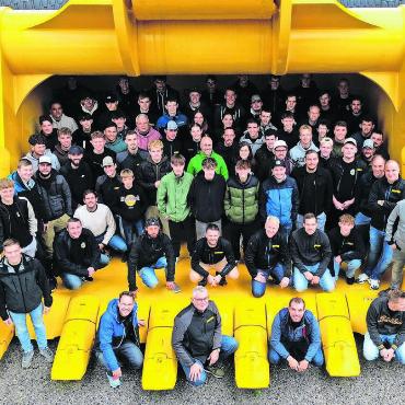Bester Arbeitgeber der Schweiz - Mit einem starken Team hat die Mitarbeiterzufriedenheitsumfrage zum guten Resultat und zum Gewinn des Swiss Arbeitgeber Awards geführt. Bilder: zg/vaw