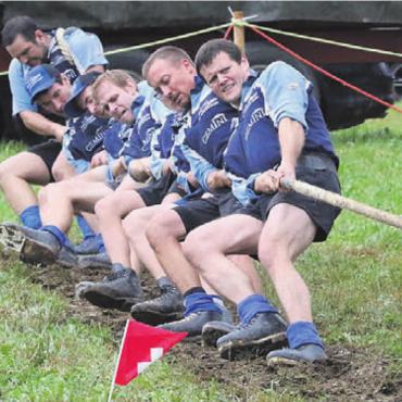 Drei Podestplätze nach Sins - Die Männer 580 kg von Waltenschwil-Kallern konnten ihr Ziel am Heimturnier nicht erreichen. Sie haben einen Platz im Mittelfeld angepeilt. Bild: jl