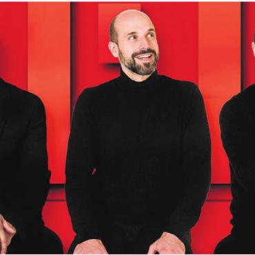 Jazz auf Weltniveau - Die Musiker (von links) Luques Curtis, Claude Diallo und Tupac Mantilla kann man vereint auf einer Bühne in Oberwil-Lieli erleben. Bild: zg