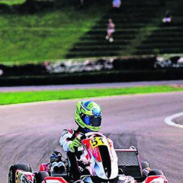 Perfekte Runde - Kartbahn Wohlen, ihre Heimstrecke.