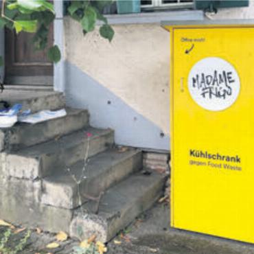 Der «Offene Kühlschrank» steht an der Haldenstrasse 2. Bild: zg