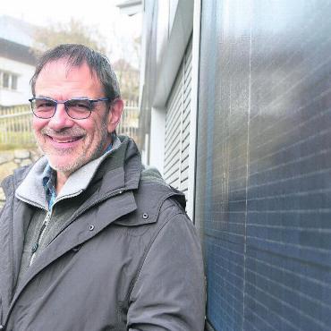 Um vorwärtszukommen - Markus Ursprung engagiert sich für Optima Solar Freiamt und sucht neue Leute, die das künftig auch tun. Bild: Annemarie Keusch