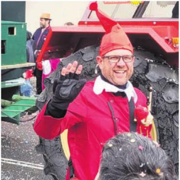Das Glück der Tüchtigen - Markus Hunn, Co-Präsident der 76er, war zu erschöpft für das Güüggen.
