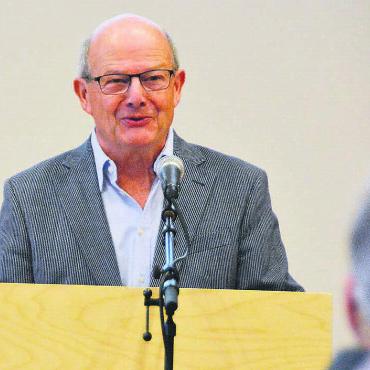 Fast nur Betroffene interessierts - Auch wenn es Herausforderungen gibt, Josef Füglistaler ist ein zufriedener Vereinspräsident. Bild: Annemarie Keusch