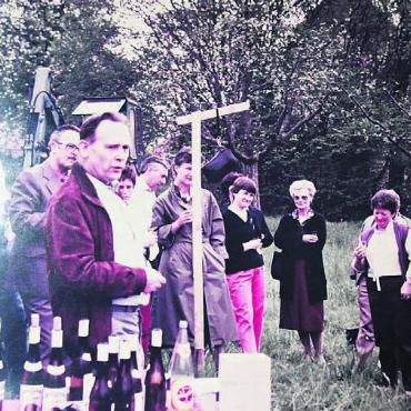 «Wir alle sind wie Künstler» - Der Spatenstich für das Clubhaus im Jahr 1983 war ein wichtiger Meilenstein. Seit 42 Jahren hat der Club auf dem Areal der Bleichi seine Heimat.