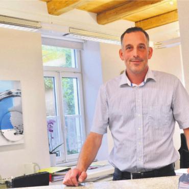 Zusammenleben im Dorf pflegen - Patrick Stutz übernimmt als neuer Gemeindeammann von Islisberg Verantwortung. Bild: Thomas Stöckli