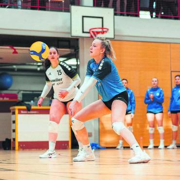 Der Traum von der NLB - Gekommen, um zu bleiben. Die Frauen des TV Lunkhofen spielen seit dieser Saison in der 1. Liga. Eines der langfristigen Ziele des Clubs ist es, sich dort zu etablieren. Bilder: zg
