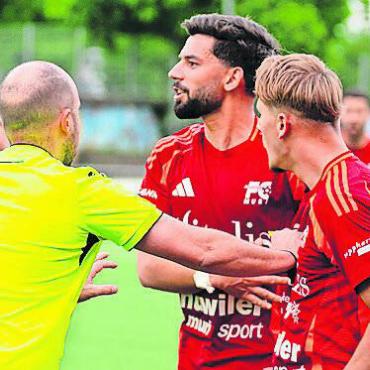 Muri steigt ab – Berg zu hoch - Der FC Muri steigt ab. Bild: sh