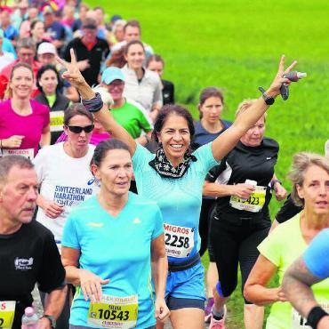 Ein Jahr vor dem Jubiläum - In rund einer Woche startet die 49. Ausgabe des Hallwilerseelaufs. Bild: zg