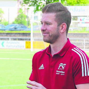 «Werden an Philosophie festhalten» - FC-Muri-Präsident Michael Stadelmann bleibt trotz neun Spielen ohne Sieg optimistisch. Bild: Archiv/jl
