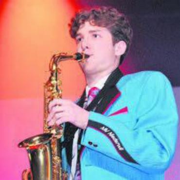 Spagat aus Alt und Neu - Lukas Güttinger spielte das Altsax-Solo bei «The greatest Showman».