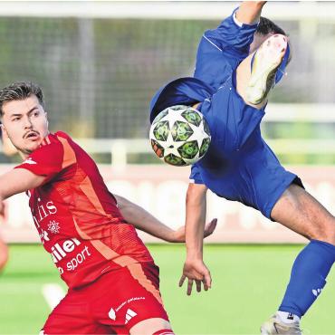 Wohlen-Flut beim FC Muri - Gentrim Uka ist einer von total 18 Spielern beim FC Muri, die einst beim FC Wohlen spielten. Bild: awa/Archiv