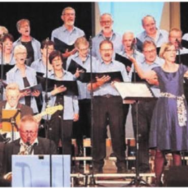 Ein Fest der Klänge - Der Regi-Chor hat am Konzert das Publikum begeistert. Bild: zg