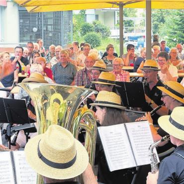 Fest für alle Sinne und Menschen - Die Musikgesellschaft Villmergen sorgte mit einem tollen Konzert für schöne Momente. Bild: spr/zg