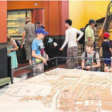 Viel los in der kalten Jahreszeit - Das Vindonissa-Museum lädt im Februar und März zu verschiedenen Anlässen ein. Bild: Museum Aargau