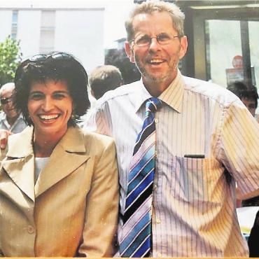 Er war der Chef der Bundesrätin - Am 19. Juni 2006 konnte Kurt Fricker die neue Bundesrätin Doris Leuthard verabschieden: Von der Anwaltskanzlei ging es ins Bundeshaus.