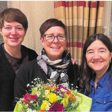 Zwischen Politik und Vereinsleben - Im neuen Vereinsjahr ein Dreigespann: Vor einigen Tagen wurde Franziska Wyss nach einem Jahr Pause wieder in den Vorstand gewählt. Bild: zg