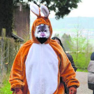 Dem Osterhasen auf der Spur - Der Osterhase verteilte zusätzlich Eier.