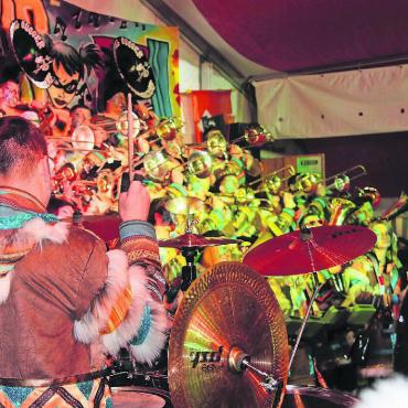 Fasnachtsjahr der Superlative - Guggenmusik vom Feinsten – am Monster in Muri sind wieder Formationen aus nah und fern zu Gast. Die beste Guggenmusik wird gesucht. Bilder: Archiv