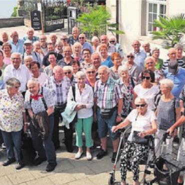 Die Merenschwander Seniorinnen und Senioren genossen den Ausflug. Bild: zg